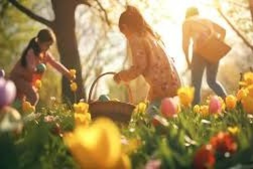 Beausoleil - Chasse aux œufs au Village Charlot