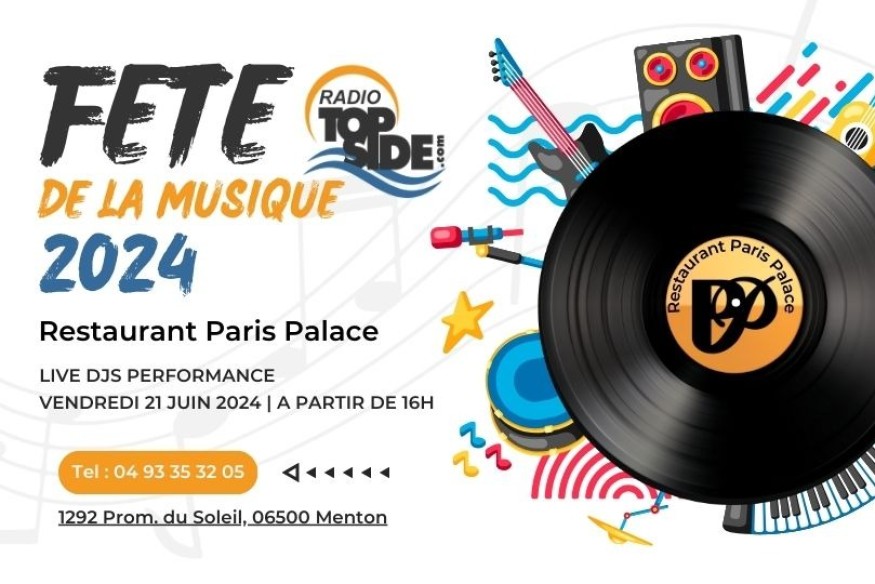 Fête de la Musique au Paris Palace à Menton